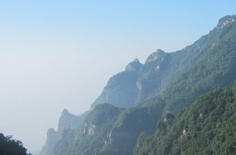 五峰山外八景-鳳山煙雨