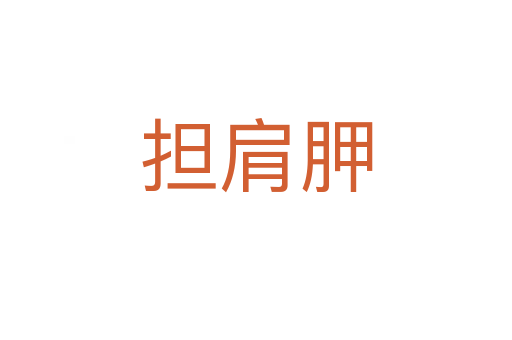 擔(dān)肩胛